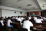 市环保局组织全体党员收听收看庆祝中国共产党成立90周年
